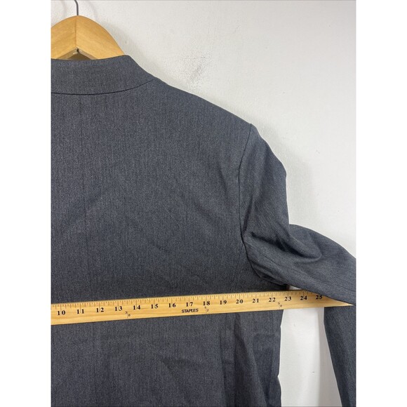 Old Navy Women's Relaxed Gray Blazer Jacket XL Regular Fit Classic Style NWT - Picture 8 of 10
